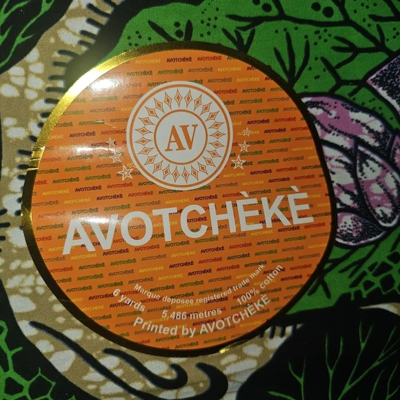 Green and Purple Fabric - Picture 10 of 10